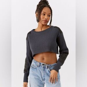 UO Kade Cropped Pullover Sweater
